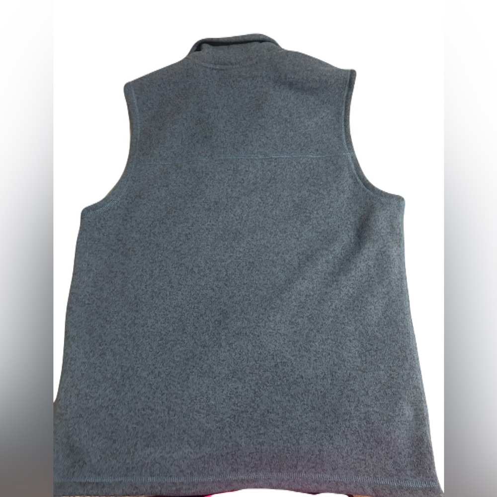 The North Face Blue Fleece Vest Outdoor Essential - Picture 4 of 13